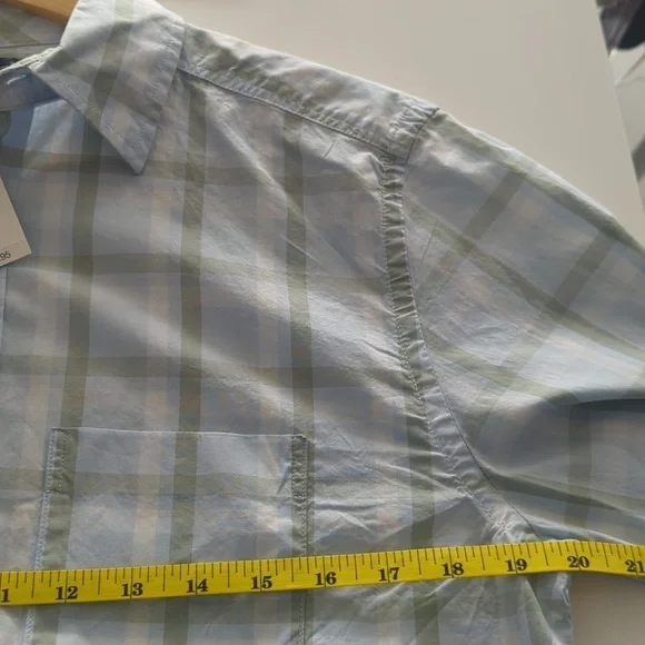 GAP Green Casual Button Down Shirt Lightweight Cotton - Size Small NWT - Picture 7 of 7